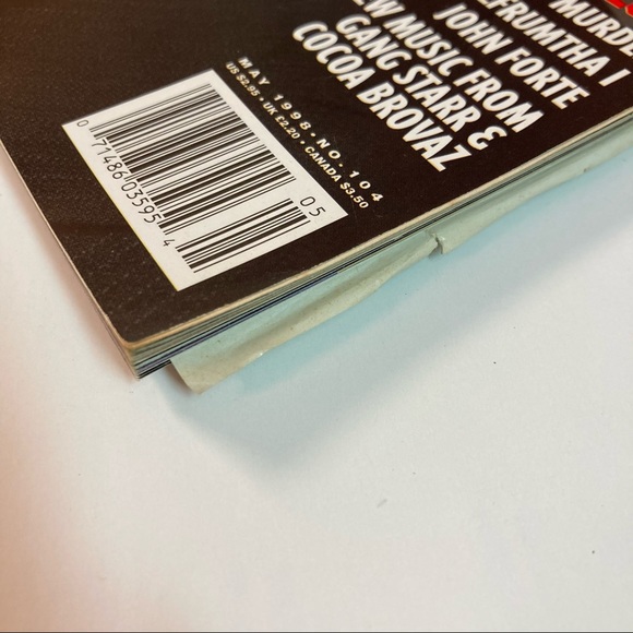 The Source Magazine May 1998 Issue no. 104 Hip-Hop Ice Cube DMX C-Murder Vintage - Picture 4 of 6